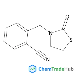 2-[(2-Oxo-1,3-thiazolidin-3-yl)methyl]benzonitrile
