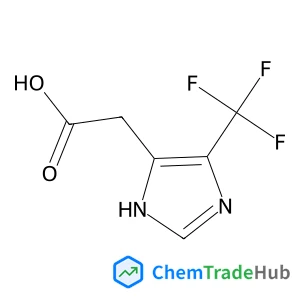 2-(5-(Trifluoromethyl)-1H-imidazol-4-yl)acetic acid