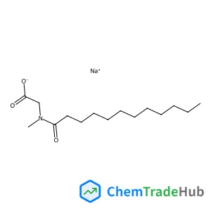 Sodium [dodecanoyl(methyl)amino]acetate