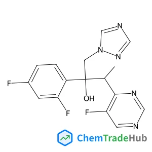 2-(2,4-Difluorophenyl)-3-(5-fluoro-4-pyrimidinyl)-1-(1H-1,2,4-triazol-1-yl)-2-butanol