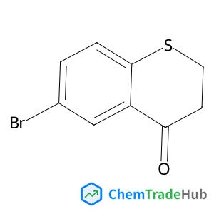 6-Bromo-2,3-dihydro-4H-thiochromen-4-one structure