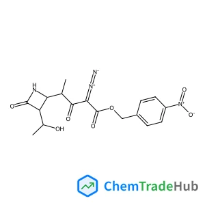 (R)-4-Nitrobenzyl 2-diazo-4-((2R,3S)-3-((R)-1-hydroxy-ethyl)-4-oxoazetidin-2-yl)-3-oxopentanoate