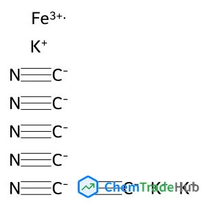 Tripotassium hexakis(cyano-kappaC)ferrate(3-)