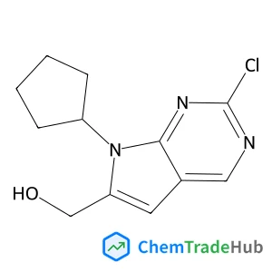(2-Chloro-7-cyclopentyl-7H-pyrrolo[2,3-d]pyrimidin-6-yl)methanol