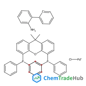 Chloro[(4,5-bis(diphenylphosphino)-9,9-dimethyl xanthene)-2-(2-amino-1,1-biphenyl)]palladium(II)