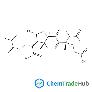 (2R)-2-[(2R,3R,3aR,6S,7S,9bR)-6-(2-Carboxyethyl)-2-hydroxy-7-isopropenyl-3a,6,9b-trimethyl-2,3,3a,4,6,7,8,9b-octahydro-1H-cyclopenta[a]naphthalen-3-yl]-6-methyl-5-methyleneheptanoic acid