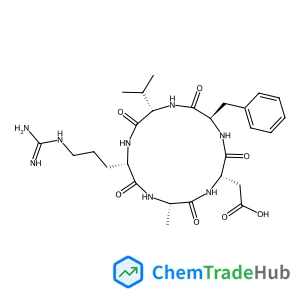 Cyclo[L-alanyl-L-alpha-aspartyl-D-phenylalanyl-L-valyl-N~5~-(diaminomethylene)-L-ornithyl]