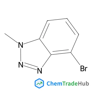 4-Bromo-1-methyl-1H-benzotriazole structure