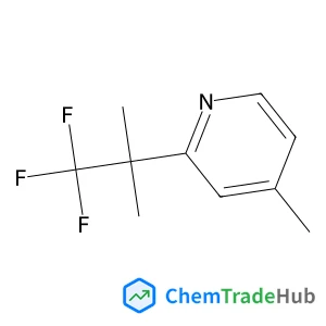 4-Methyl-2-(1,1,1-trifluoro-2-methylpropan-2-YL)pyridine 4-Methyl-2-(1,1,1-trifluoro-2-methylpropan-2-YL)pyridine