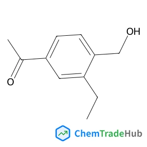1-[3-Ethyl-4-(hydroxymethyl)phenyl]ethanone