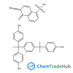 1-Naphthalenesulfonic acid, 6-diazo-5,6-dihydro-5-oxo, ester with 4,4'-[1-[4-[1-(4-hydroxyphenyl)-1-methylethyl]phenyl]-ethylidene]bis[phenol]