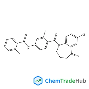N-(4-(7-CHLORO-5-OXO-2,3,4,5-TETRAHYDRO-1H-BENZO[B]AZEPINE-1-CARBONYL) -3-METHYLPHENYL)-2-METHYLBENZAMIDE