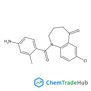 7-CHLORO-1-(4-AMINO-2-METHYLBENZOYL)-1,2,3,4-TETRAHYDROBENZO[B] AZEPIN-5-ONE