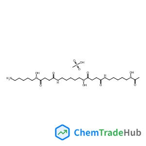 N'-{5-[Acetyl(hydroxy)amino]pentyl}-N-[5-({4-[(5-aminopentyl)(hydroxy)amino]-4-oxobutanoyl}amino)pentyl]-N-hydroxysuccinamide methanesulfonate (1:2)