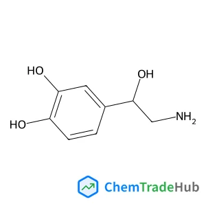 4-(2-amino-1-hydroxyethyl)benzene-1,2-diol