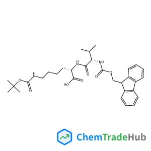 L-Lysine, N-[(9H-fluoren-9-ylmethoxy)carbonyl]-L-valyl-N6-[(1,1-dimethylethoxy)carbonyl]-