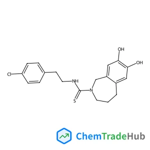 N-[2-(4-Chlorophenyl)ethyl]-7,8-dihydroxy-1,3,4,5-tetrahydro-2H-2-benzazepine-2-carbothioamide