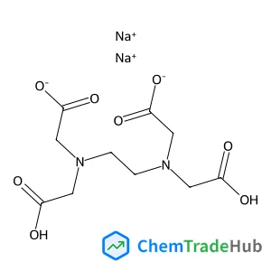Sodium hydrogen 2,2',2'',2'''-(1,2-ethanediyldinitrilo)tetraacetate (2:2:1)