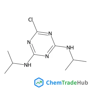 (2Z,4Z)-6-Chloro-N,N'-diisopropyl-1,3,5-triazine-2,4(1H,3H)-diimine