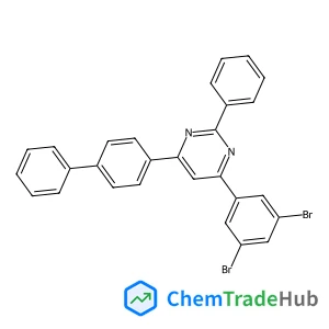 4-(4-Biphenylyl)-6-(3,5-dibromophenyl)-2-phenylpyrimidine