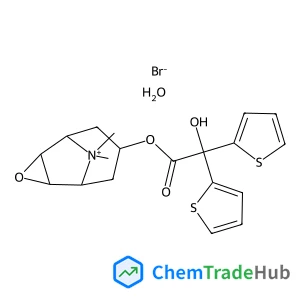 (1R,2R,4S,5S,7s)-7-[2-Hydroxy(di-2-thienyl)acetoxy]-9,9-dimethyl-3-oxa-9-azoniatricyclo[3.3.1.0~2,4~]nonane bromide hydrate (1:1:1)