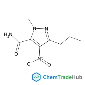 1-Methyl-4-nitro-3-propyl-1H-pyrazole-5-carboxamide