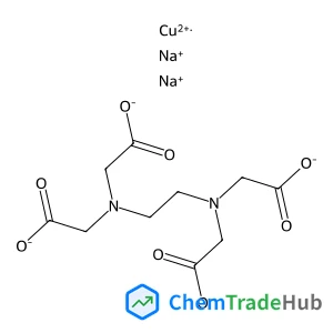 Copper(2+) sodium 2,2',2'',2'''-(1,2-ethanediyldinitrilo)tetraacetate (1:2:1)