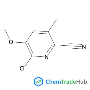 6-Chloro-5-methoxy-3-methyl-2-pyridinecarbonitrile