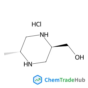 [(2R,5R)-5-Methyl-2-piperazinyl]methanol hydrochloride (1:1)
