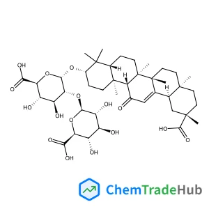 (3beta)-30-Hydroxy-11,30-dioxoolean-12-en-3-yl 2-O-beta-D-glucopyranuronosyl-alpha-D-glucopyranosiduronic acid