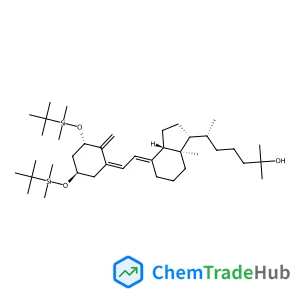 6-(4-{2-[3,5-Bis-(tert-butyl-dimethyl-silanyloxy)-2-methylene-cyclohexylidene]-ethylidene}-7a-methyl-octahydro-inden-1-yl)-2-methyl-heptan-2-ol