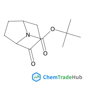 2-Methyl-2-propanyl 2-oxo-8-azabicyclo[3.2.1]octane-8-carboxylate