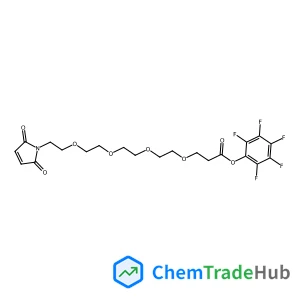 Pentafluorophenyl 1-(2,5-dioxo-2,5-dihydro-1H-pyrrol-1-yl)-3,6,9,12-tetraoxapentadecan-15-oate