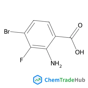 2-Amino-4-bromo-3-fluorobenzoic acid