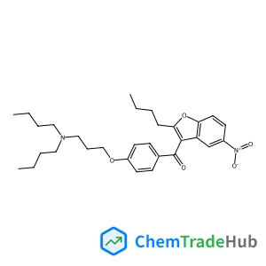 (2-Butyl-5-nitro-1-benzofuran-3-yl){4-[3-(dibutylamino)propoxy]phenyl}methanone