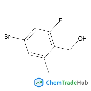 (4-Bromo-2-fluoro-6-methylphenyl)methanol (4-Bromo-2-fluoro-6-methylphenyl)methanol