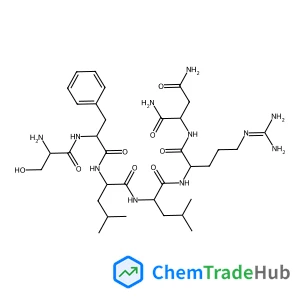 L-Aspartamide, L-seryl-L-phenylalanyl-L-leucyl-L-leucyl-L-arginyl-
