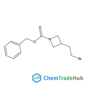 Benzyl 3-(2-bromoethyl)-1-azetidinecarboxylate