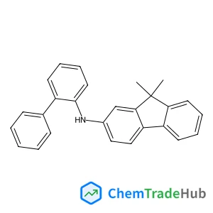 N-(2-Biphenylyl)-9,9-dimethyl-9H-fluoren-3-amine N-(2-Biphenylyl)-9,9-dimethyl-9H-fluoren-3-amine