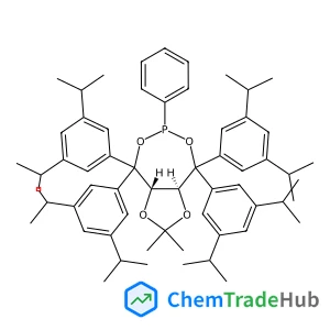(3AS,8AS)-(+)-4,4,8,8-TETRAKIS(3,5-DI-I-PROPYLPHENYL)TETRAHYDRO-2,2-DIMETHYL-6-PHENYL-1,3-DIOXOLO[4,5-E]DIOXAPHOSPHEPIN
