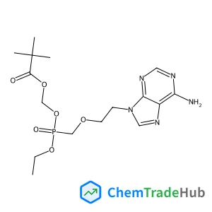 ((((2-(6-AMINO-9H-PURIN-9-YL)ETHOXY)METHYL)-(ETHOXY)PHOSPHORYL)OXY)METHYL PIVALATE