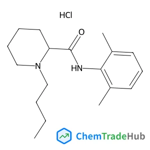 2-Piperidinecarboxamide, 1-butyl-N-(2,6-dimethylphenyl)-,monohydrochloride, (±)-
