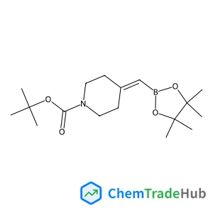 2-Methyl-2-propanyl 4-[(4,4,5,5-tetramethyl-1,3,2-dioxaborolan-2-yl)methylene]-1-piperidinecarboxylate