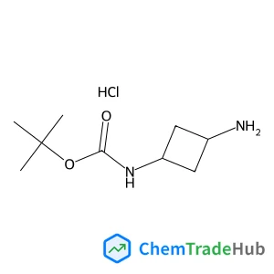 2-Methyl-2-propanyl (3-aminocyclobutyl)carbamate hydrochloride (1:1) structure 2-Methyl-2-propanyl (3-aminocyclobutyl)carbamate hydrochloride (1:1) structure