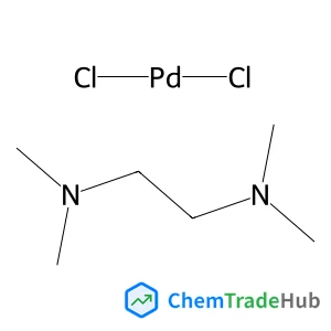 Palladium(2+) chloride - N,N,N',N'-tetramethyl-1,2-ethanediamine (1:2:1)
