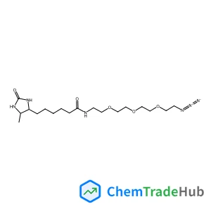 Desthiobiotin-PEG3-Azide structure Desthiobiotin-PEG3-Azide structure