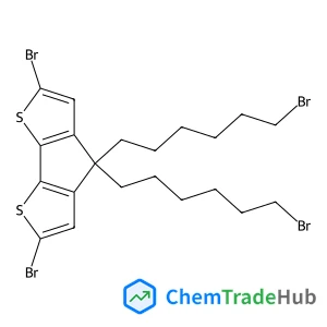 2,6-Dibromo-4,4-bis(6-bromohexyl)-4H-thieno[3',2':4,5]cyclopenta[1,2-b]thiophene