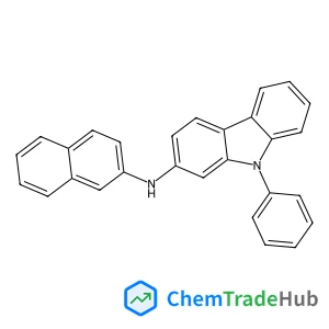 N-(2-Naphthyl)-9-phenyl-9H-carbazol-2-amine