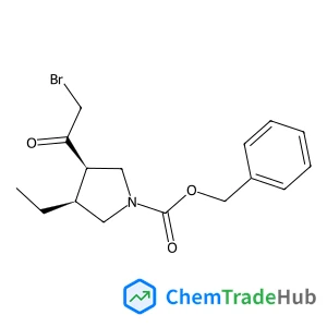 benzyl (3R,4S)-3-(2-bromoacetyl)-4-ethylpyrrolidine-1-carboxylate