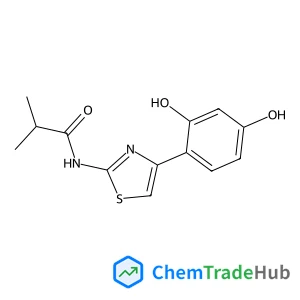 N-[4-(2,4-Dihydroxyphenyl)-1,3-thiazol-2-yl]-2-methylpropanamide